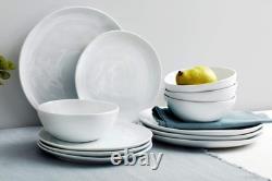 Organic 12 piece Dinnerware Set, Service for 4