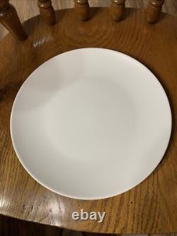Over&back Coupe Dinnerware Set White Stoneware 16 Piece/4 Place Settings