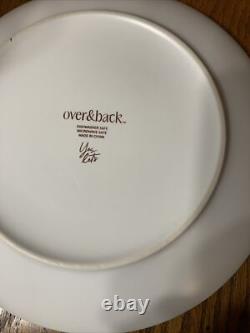 Over&back Coupe Dinnerware Set White Stoneware 16 Piece/4 Place Settings