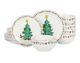 PEANUTS SNOOPY CHRISTMAS DINNER SET 18-Piece FINE CERAMIC DINNERWARE SET PLATES