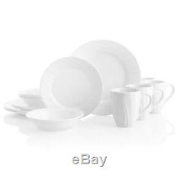 PRIVATE LISTING for theheggesuserid 20pc Corelle White SWEPT Dinnerware