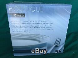 PRIVATE LISTING for theheggesuserid 20pc Corelle White SWEPT Dinnerware