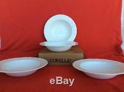 PRIVATE LISTING for theheggesuserid 20pc Corelle White SWEPT Dinnerware