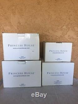 Pavillion Princess House Exclusive Set 4 Pieces Fine China Canisters Sugar Flour