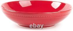 Pearl Dots Stoneware Dinnerware Set 20pcs Set Dishes for food, Dinnerware set