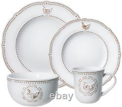 Pfaltzgraff Farmhouse Dinnerware Set (16 Piece)