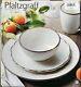 Pfaltzgraff Joanne White 16 Piece Dinnerware Set, Service For 4, NEW