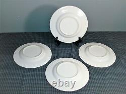 Pfaltzgraff Pearl Brocade Embossed White 20-Piece Service for 4 Dinnerware Set B