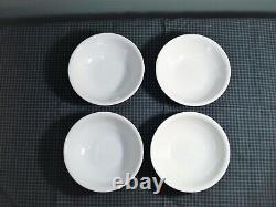 Pfaltzgraff Pearl Brocade Embossed White 20-Piece Service for 4 Dinnerware Set B