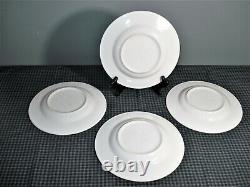 Pfaltzgraff Pearl Brocade Embossed White 20-Piece Service for 4 Dinnerware Set C