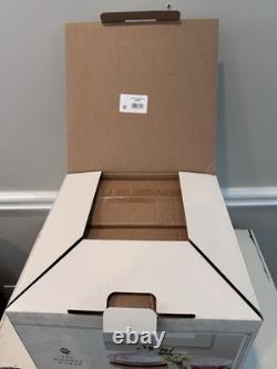 Pioneer Woman Agatha Red 12pc Dinnerware Set Service For 4 Plates Bowls NEW