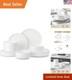 Plates and Bowls Sets, 12 Pieces Porcelain Dinnerware Sets Dishware Sets Chip