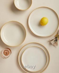 Plates and Bowls Sets for Family of 6, Ceramic Dinnerware Sets, Kitchen Dish