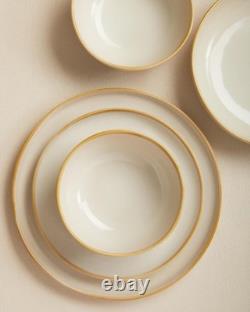 Plates and Bowls Sets for Family of 6, Ceramic Dinnerware Sets, Kitchen Dish