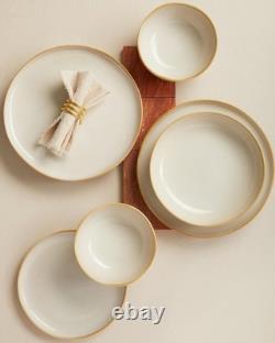 Plates and Bowls Sets for Family of 6, Ceramic Dinnerware Sets, Kitchen Dish