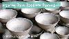 Porcelain Bowls Making Rice Pattern Pottery Making Blue U0026 White Rice Grain Bowl Jingdezhen Factory