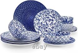 Porcelain Dinnerware Set Spronf Easter Gift 12pcs Quality Material