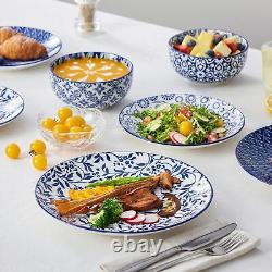 Porcelain Dinnerware Sets Gift Mircowave Dishwasher Safe Dishes Set 12pcs