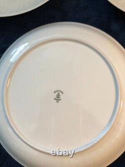 Porsgrund Spire White 5 Piece Place Setting, 4 Sets, MCM, Norway