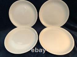 Porsgrund Spire White 5 Piece Place Setting, 4 Sets, MCM, Norway