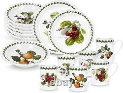 Portmeirion Pomona 24 Piece Earthenware Dish Set Dinnerware Set for 6