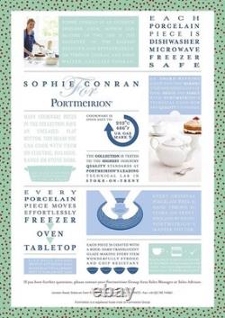 Portmeirion Sophie Conran 12 Piece Coupe Dinnerware Set, Dishwasher Safe White