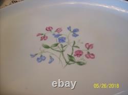 Porzellanfabrik Arzberg Bayern 65 Piece Group Porcelain China PInk & Blue Floral