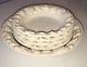 Pottery Barn 4 Pasta Soup Bowls 1 SERVING BOWL Garlic Embossed CREAM WHITE Italy