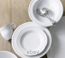 Pottery Barn-Emma Beaded Stoneware Dinnerware Sets
