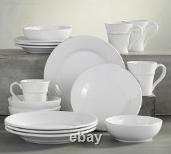 Pottery Barn-Gabriella Stoneware 16-Piece Dinnerware Set