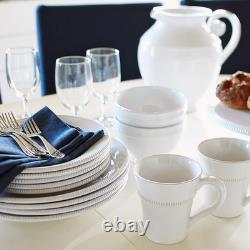 Pottery Barn Gabriella Stoneware 16-Piece Dinnerware Set Soup