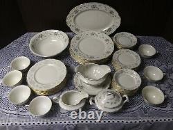 Princess China SWEET BRIAR 51pc Dinnerware Dishes Set Service For 7+