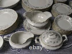 Princess China SWEET BRIAR 51pc Dinnerware Dishes Set Service For 7+