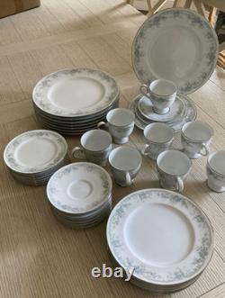 Pristine Vintage Noritake Limerick Brand New Never Used 40 Piece Service for 8
