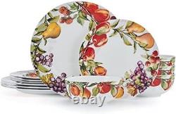 Quinn Lightweight Bone China 12 Piece Dinnerware Plate Bowl Set Service 4