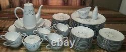 RARE 65+ PCs OF STYLE HOUSE RHYTHM PATTERN FINE JAPANESE CHINA 12 place sets