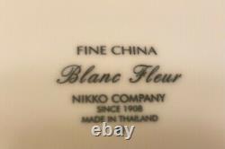 REDUCED Nikko Blanc Fleur Dinnerware Set Service for 5 withextra pieces FREE
