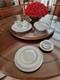 RETRONEU Imperial Platinum 4141 Porcelain China 44 Pc. Complete Dinner Set for 8