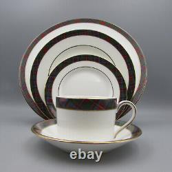 Ralph Lauren Bone China HIGHLAND PLAID Service for Four 20pc Set