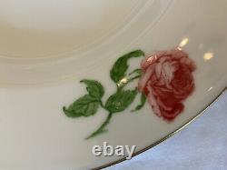 Ralph Lauren China Daphne Red Roses Dinnerware Set for 12 (65 Pcs)