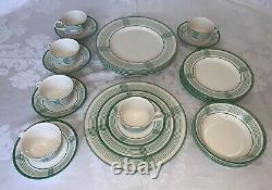 Ralph Lauren China Handkerchief Dinnerware (28 Pcs) Made in England