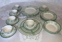 Ralph Lauren China Handkerchief Dinnerware (28 Pcs) Made in England