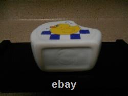 Rare! Fiesta Mini Disc Pitcher White Rubber Ducky Fiestaware Mini Creamer