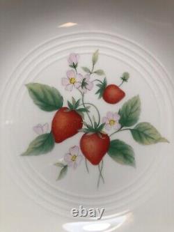 Rare Mikasa Dinnerware CL915 Berries Three Complete Service For 8