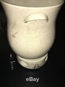 Rare! RED WING BOB WHITE Quail 2.5 GAL WATER COOLER wLID/BASE/SPOUT Ends Apr 28