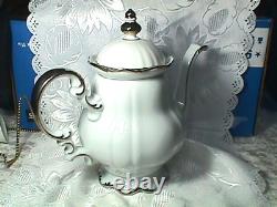 Revere Coffee Pot & LID 10 1/2 Sylvia Blank By Hutschenreuther New Old Stock