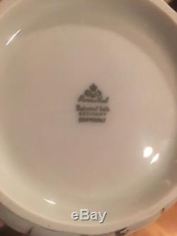 Rosenthal China Dinnerware Bahnhof Selb White and Gold. Vintage. Beautiful