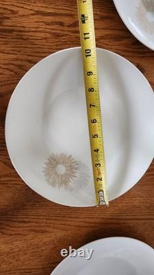 Rosenthal Continental Sunburst Vintage White Porcelain Dinnerware Set