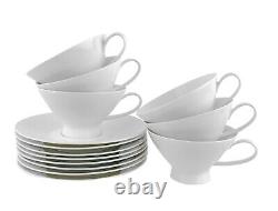 Rosenthal Germany Classic Modern White 51 Pc Dish Set Bowls Plates Cups Crm Sug