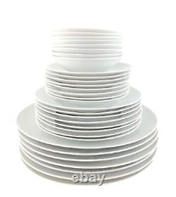 Rosenthal Germany Classic Modern White 51 Pc Dish Set Bowls Plates Cups Crm Sug